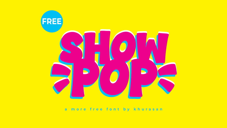 Showpop Font › Fontesk