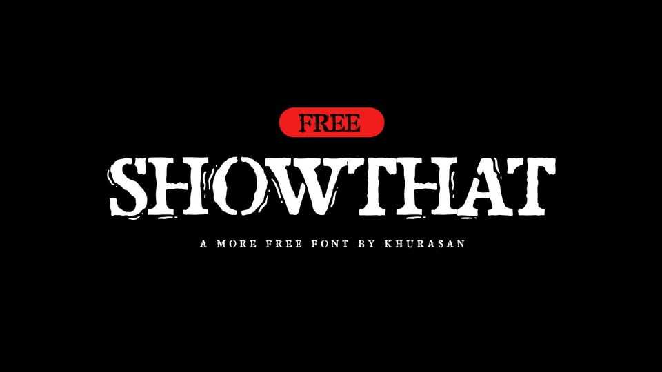 Showthat Font › Fontesk