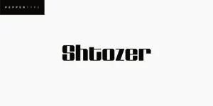 Shtozer Font Family