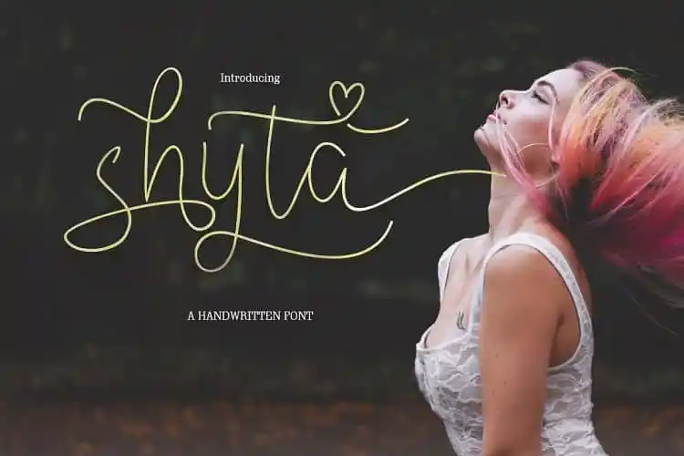 Shyta Script Font
