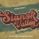 Sianok Valley Retro Font