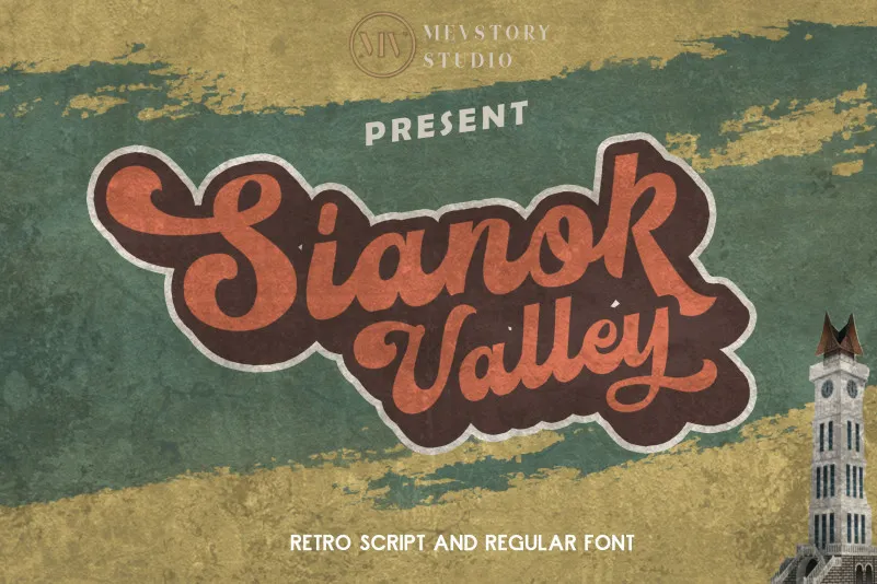 Sianok Valley Retro Font