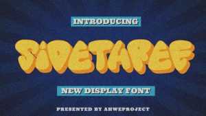 Sidethree Font › Fontesk