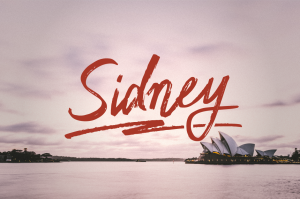Sidney Script Font