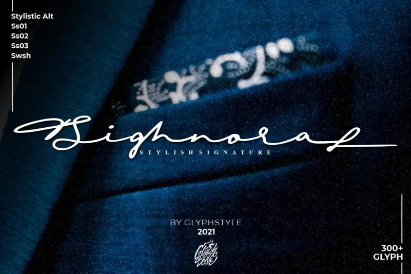 Sighnora Signature Script Font