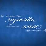 Signarita Anne Font - Fonte Grátis Signarita Anne Font