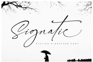 Signatie Signature Font
