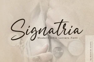 Signatria Script Font