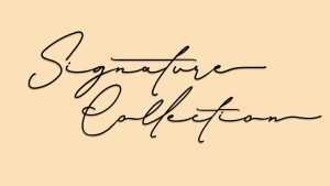 Signature Collection Font › Fontesk
