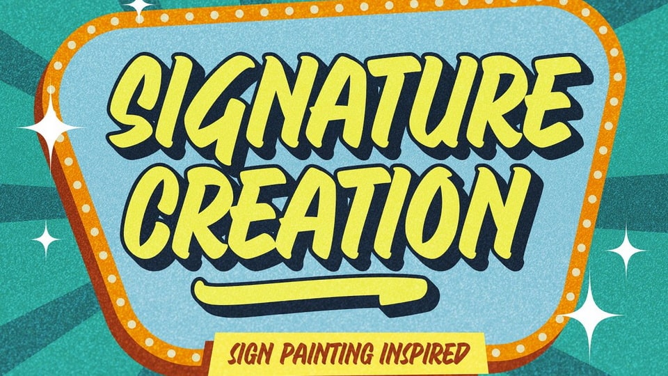 Signature Creation Font › Fontesk