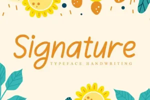 Signature Handwritten Font