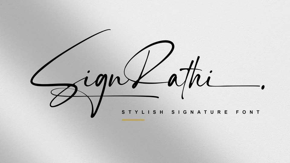 SignRathi Font › Fontesk