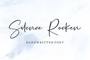 Silence Rocken Handwritten Font