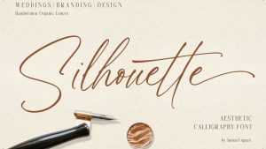 Silhouette Font › Fontesk