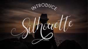 Silhouette Script Font › Fontesk