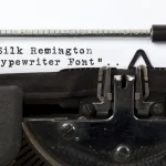 Silk Remington SBold Font - Fonte Grátis Silk Remington SBold Font