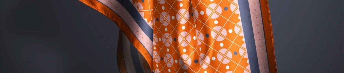 Silk Scarf Mockup