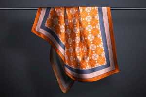 Silk Scarf Mockup
