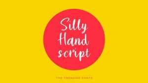 Silly Hand Script › Fontesk