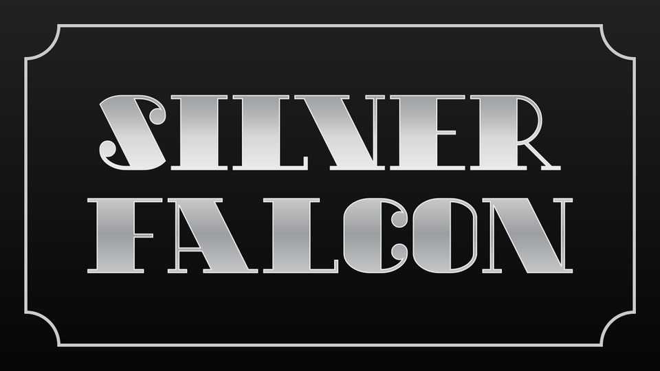 Silver Falcon Font › Fontesk