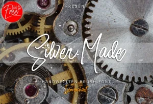 Silver Made Script Font