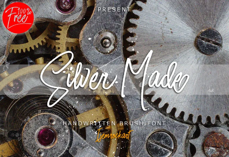 Silver Made Script Font