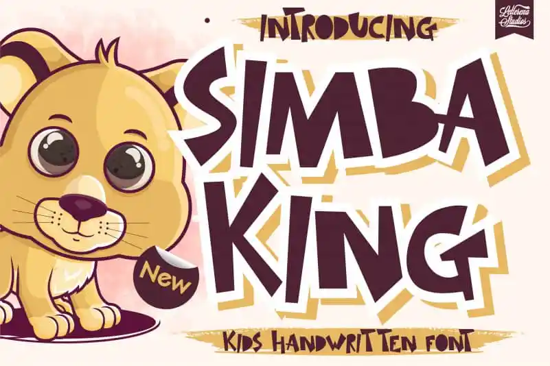Simba King Display Font