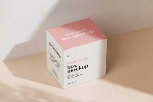 Simple box mockup