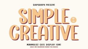 Simple Creative Font › Fontesk