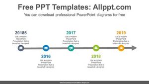 Simple dot point PowerPoint Diagram