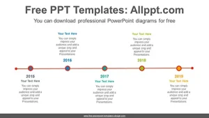 Simple dot point PowerPoint Diagram Template
