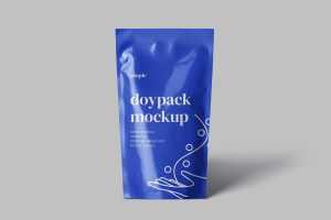 Simple doypack mockup