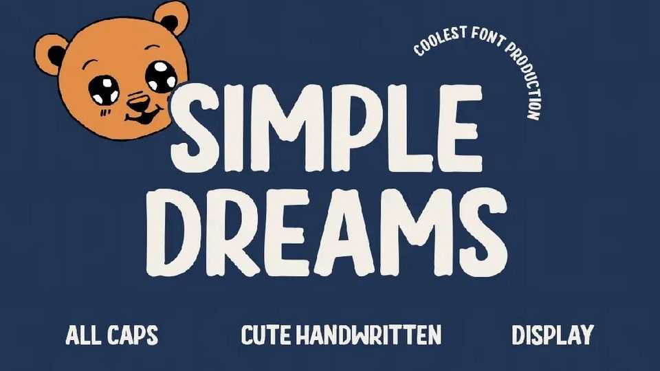 Simple Dreams Font › Fontesk