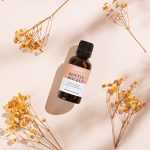 Simple essential oil bottle mockup