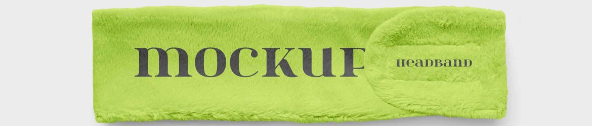 Simple Headband Mockup