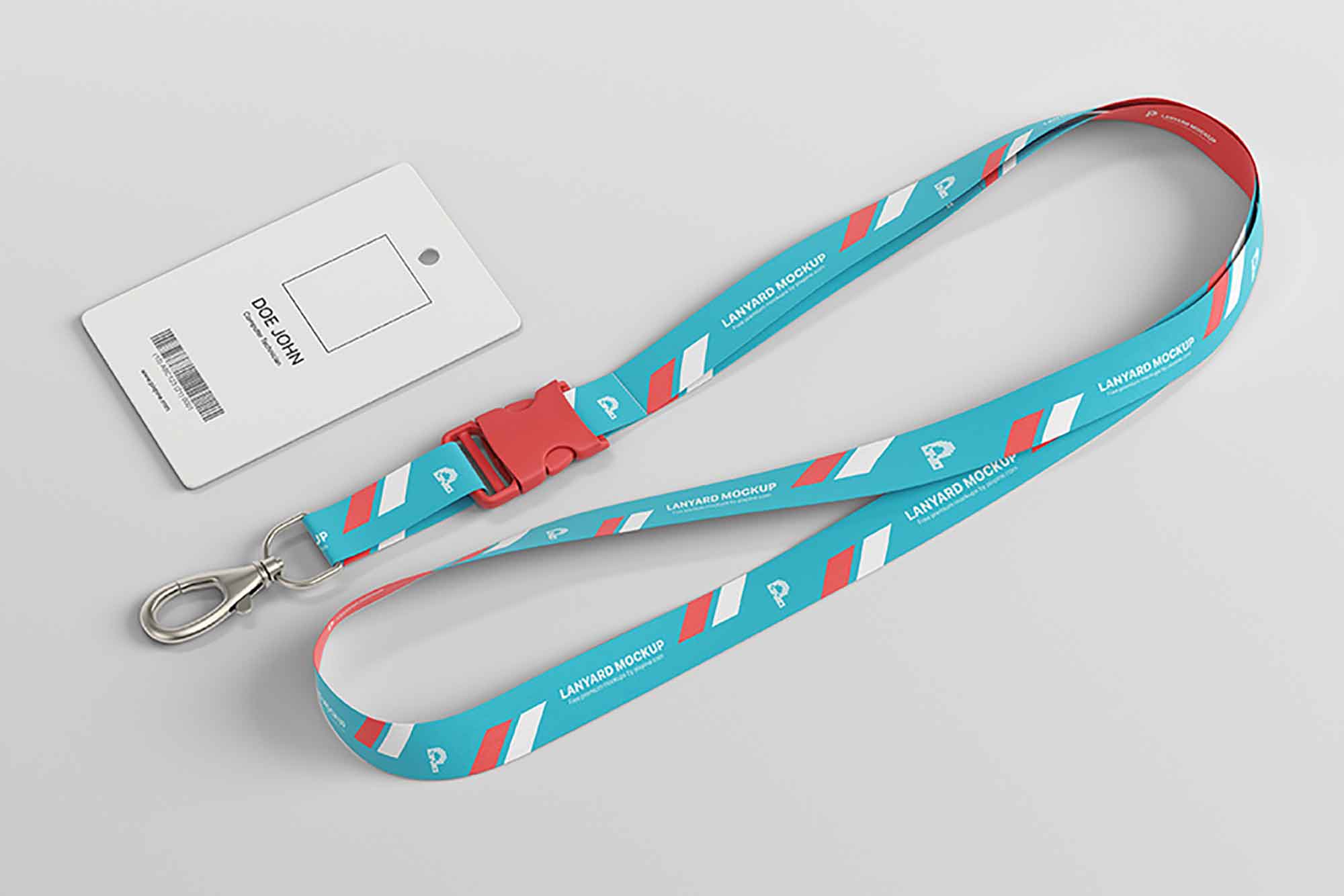 Simple Lanyard Mockup