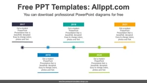 Simple Line Banner PowerPoint diagram