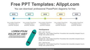 Simple Line Point PowerPoint diagram
