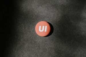 Simple Pin Button Mockup (PSD)