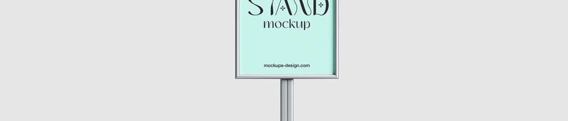 Simple stand mockup - Instant Download