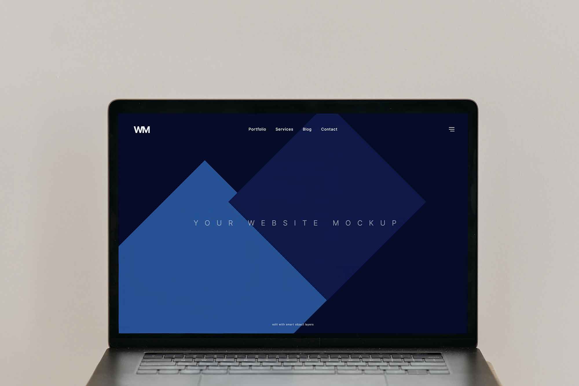 Simple Website Mockup