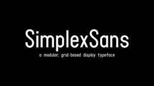 Simplex Sans Font › Fontesk