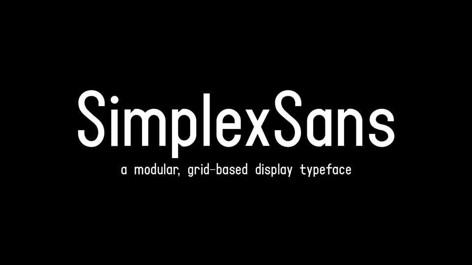Simplex Sans Font › Fontesk