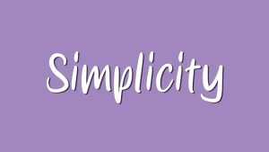Simplicity Font › Fontesk