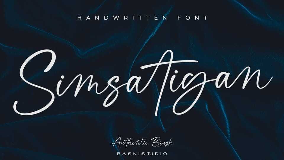 Simsatigan Font › Fontesk