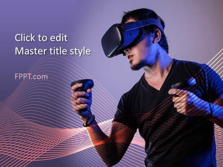 Simulated Reality PowerPoint Template