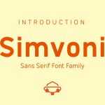 Simvoni Font Family › Fontesk