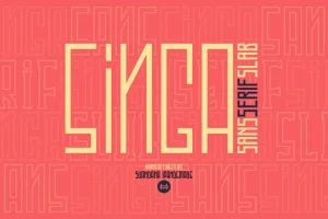 Singa Display Font