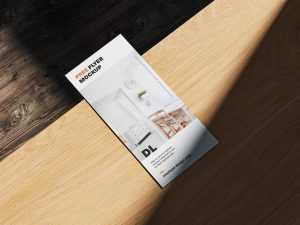 Single DL flyer PSD template