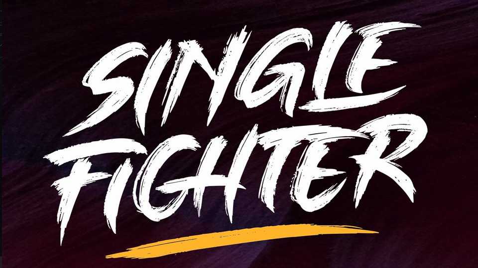 Single Fighter Font › Fontesk